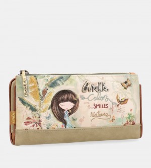 Női Anekke Amazonia Large Flexible Rfid Wallet Pénztárca | YCENJF-940