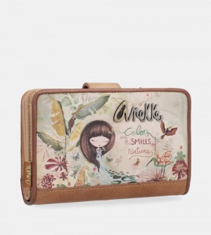 Női Anekke Amazonia Medium Rfid Wallet Pénztárca | BGKWMQ-589