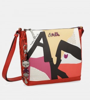 Női Anekke Fashion 3-compartment Crossbody Bag Válltáskák | LBKPEH-720