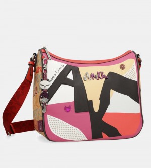 Női Anekke Fashion Large Crossbody Bag Válltáskák | ZNIYKQ-405