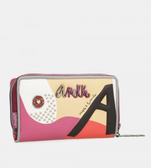 Női Anekke Fashion Medium Rfid Wallet Pénztárca | KHYUTW-792