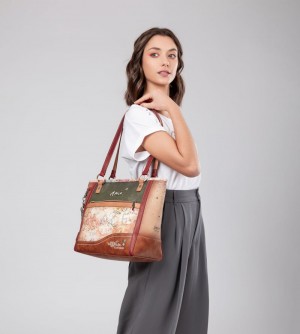 Női Anekke Flowers Large Shoulder Bag Válltáskák | NBTVKZ-541
