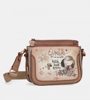 Női Anekke Hollywood 3-compartment Crossbody Bag Crossbody Táska | TQGRCE-317