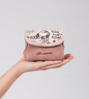 Női Anekke Hollywood Coin Purse With Flap Pénztárca | LGJEXS-243