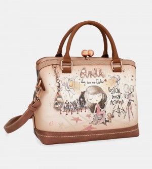 Női Anekke Hollywood Kiss Clasp Bag Crossbody Táska | ICUSJM-845