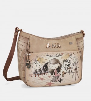 Női Anekke Hollywood Large Crossbody Bag Crossbody Táska | OVLRMJ-892