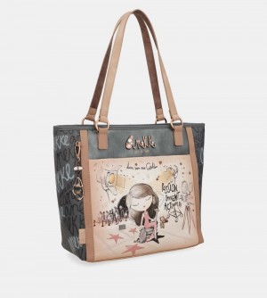 Női Anekke Hollywood Shopping Bag Válltáskák | EKVHXT-541