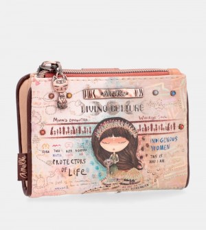 Női Anekke Menire Small Flexible Rfid Wallet Pénztárca | BCYZPQ-256