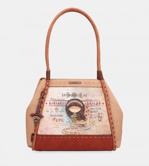 Női Anekke Menire Trianglular Tote Bag Válltáskák | RKAGJS-784