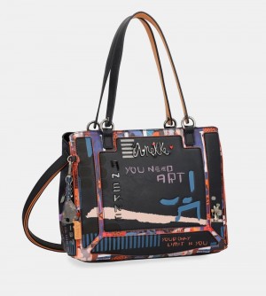 Női Anekke Nagare 3 Compartments Tote Bag Kézitáska | TMGXDY-064