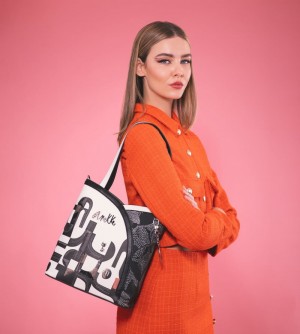 Női Anekke Nature Sixties Tote With Shoulder Strap Válltáskák | LIYSHV-051