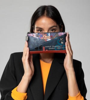 Női Anekke Origami Large Flexible Rfid Wallet Pénztárca | UIQFVP-042