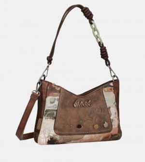 Női Anekke Outer 2-handle Shoulder Bag Crossbody Táska | YTUVNO-294