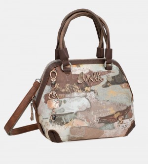 Női Anekke Outer Short Handle Medium Bag Crossbody Táska | HJMYFA-681