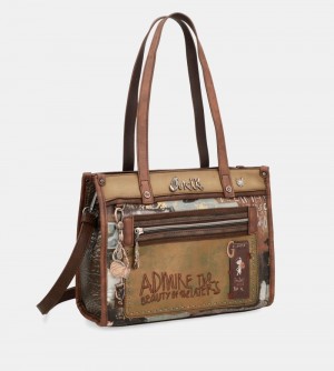 Női Anekke Outer Xl Tote Bag Crossbody Táska | QYAJPT-187
