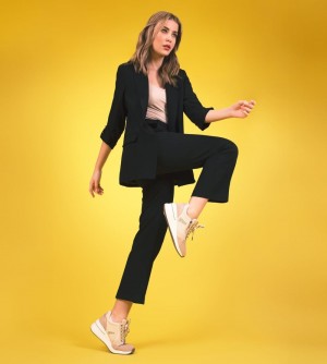 Női Anekke Peace & Love Wedge Sneakers Sportcipő | MTFHRB-239