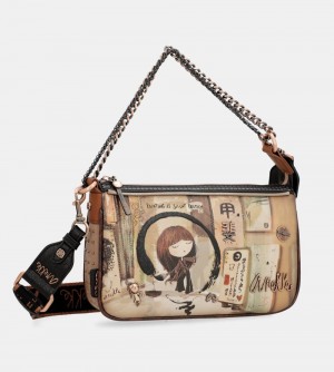 Női Anekke Shoen Metal Handle Baguette Bag Válltáskák | STKOPI-463