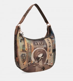 Női Anekke Shoen Oval Shoulder Bag Válltáskák | ZYSPXU-609