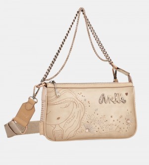 Női Anekke Studio Nude Baguette Bag Válltáskák | ZMCUOP-824