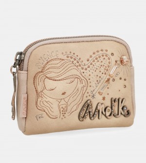 Női Anekke Studio Nude Coin Purse Pénztárca | SQADEM-526