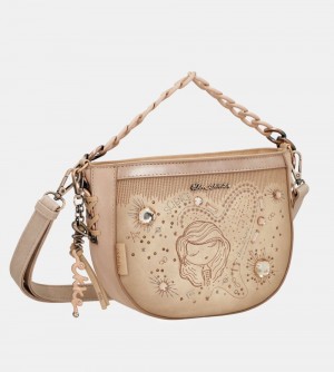 Női Anekke Studio Nude Oval Crossbody Bag Válltáskák | PAGZBU-604