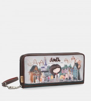 Női Anekke Wallet With Hand Strap Voice Pénztárca | MBUKYC-210