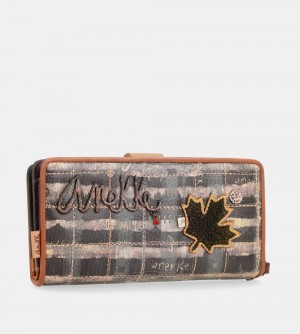 Női Anekke Wild Large Wallet Pénztárca | NXQCWU-571