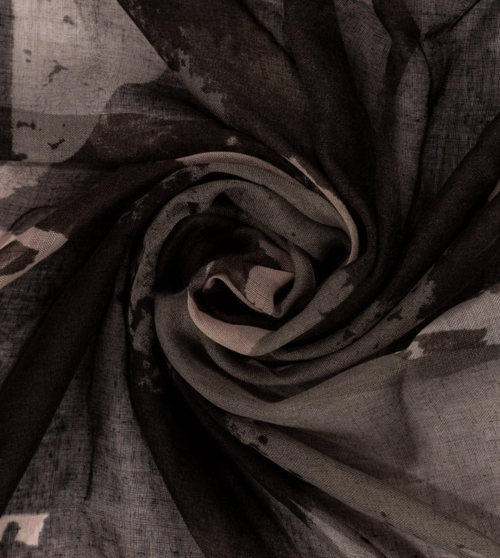 Női Anekke Amazonia Black Printed Scarf Sál | HBLVGT-506