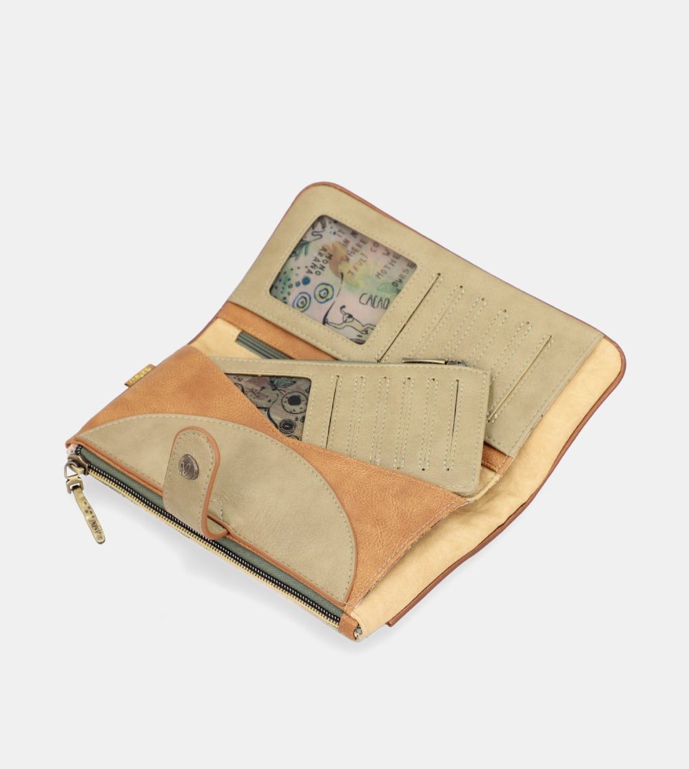 Női Anekke Amazonia Large Flexible Rfid Wallet Pénztárca | YCENJF-940