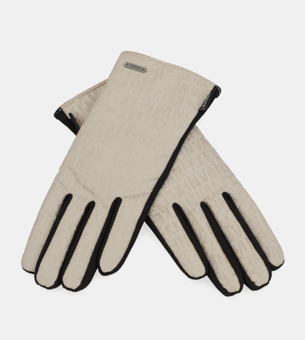 Női Anekke Black And Beige Contemporary Gloves Kesztyű | BWNQVZ-082