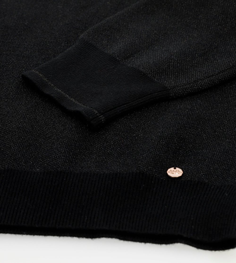 Női Anekke Black Contemporary Sweater Pulóverek | FDIWPZ-182