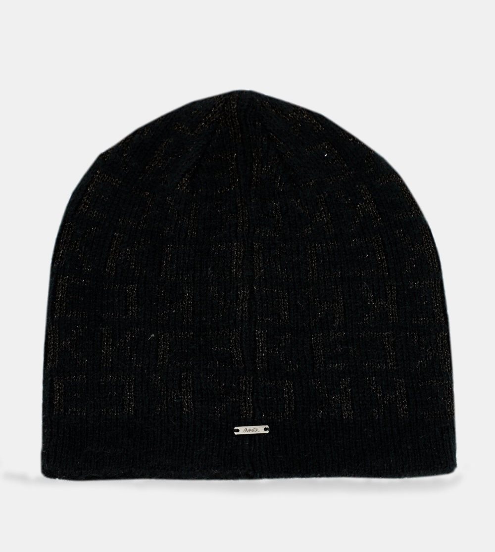 Női Anekke Black Contemporary Wool Hat Kalap | HJCPAX-309