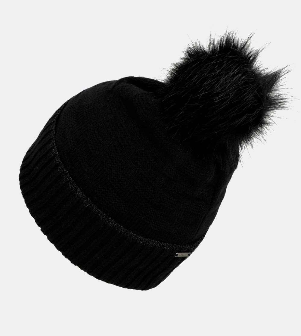 Női Anekke Black Shodo Wool Hat Kalap | CLMFRG-457