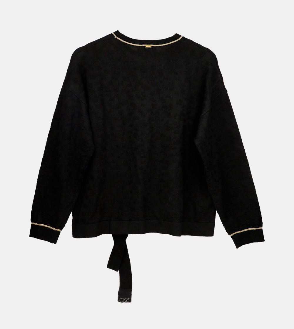 Női Anekke Black Shoen Crew Neck Sweater Pulóverek | ALTUVS-763