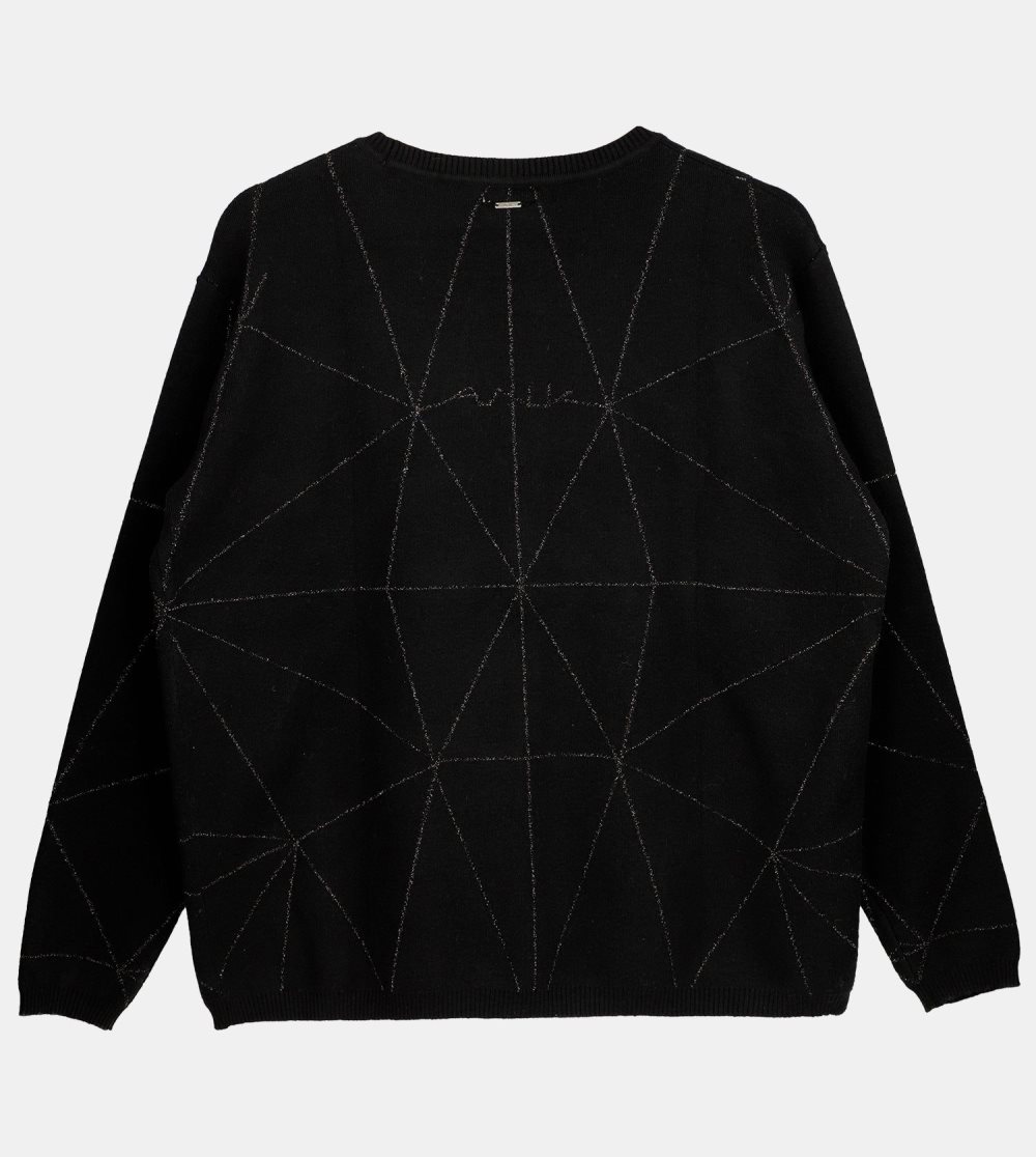 Női Anekke Black Shoen Sweater Pulóverek | ENSTFJ-860
