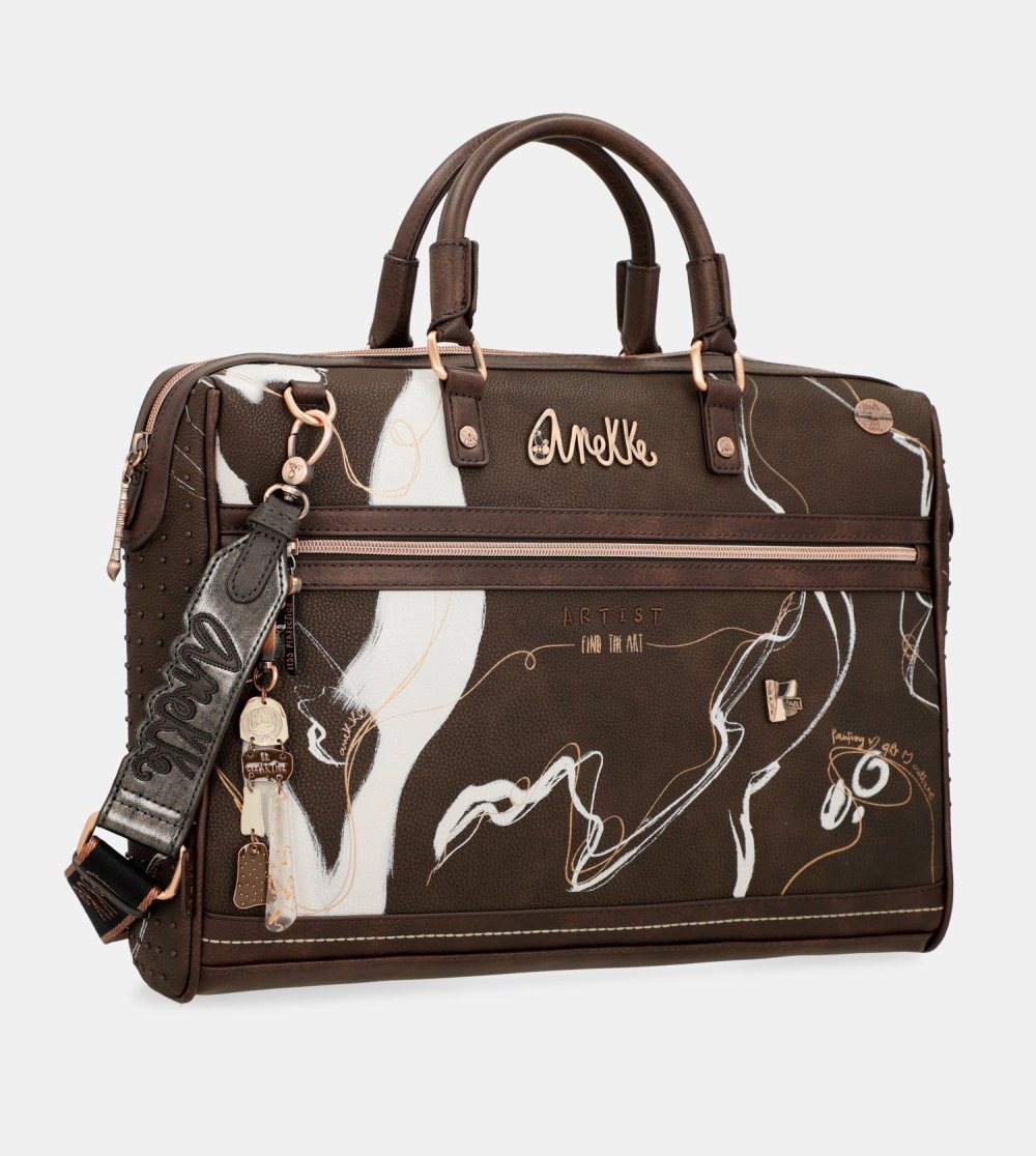 Női Anekke Brown Briefcase Nature Shodo Irattáskák | QUMXBC-492