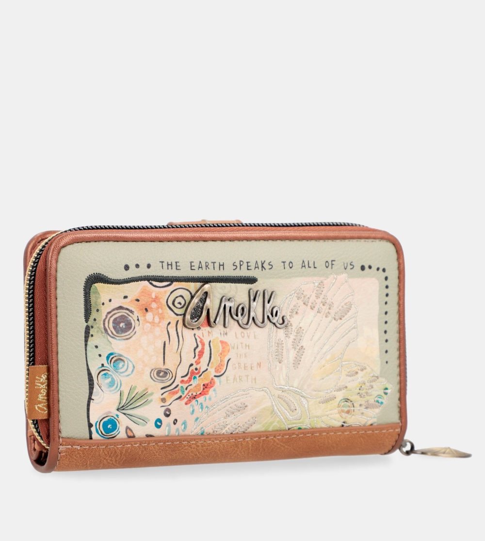 Női Anekke Butterfly Medium Rfid Wallet Pénztárca | TDEPVL-784