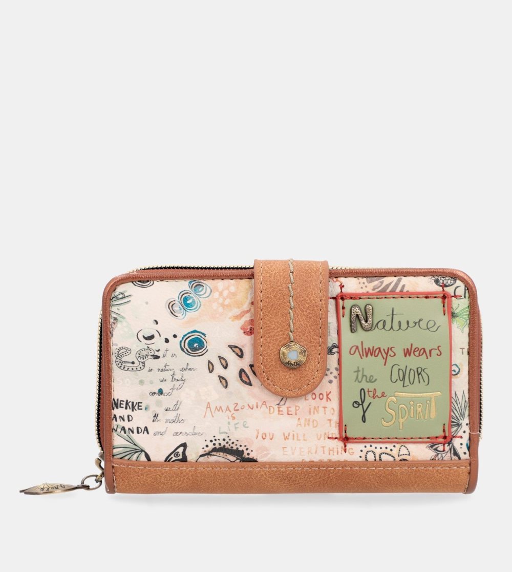 Női Anekke Butterfly Medium Rfid Wallet Pénztárca | TDEPVL-784