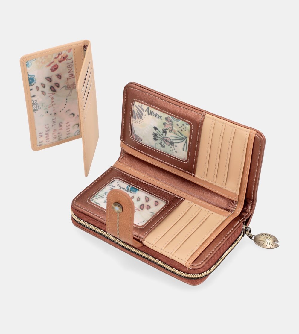 Női Anekke Butterfly Medium Rfid Wallet Pénztárca | TDEPVL-784