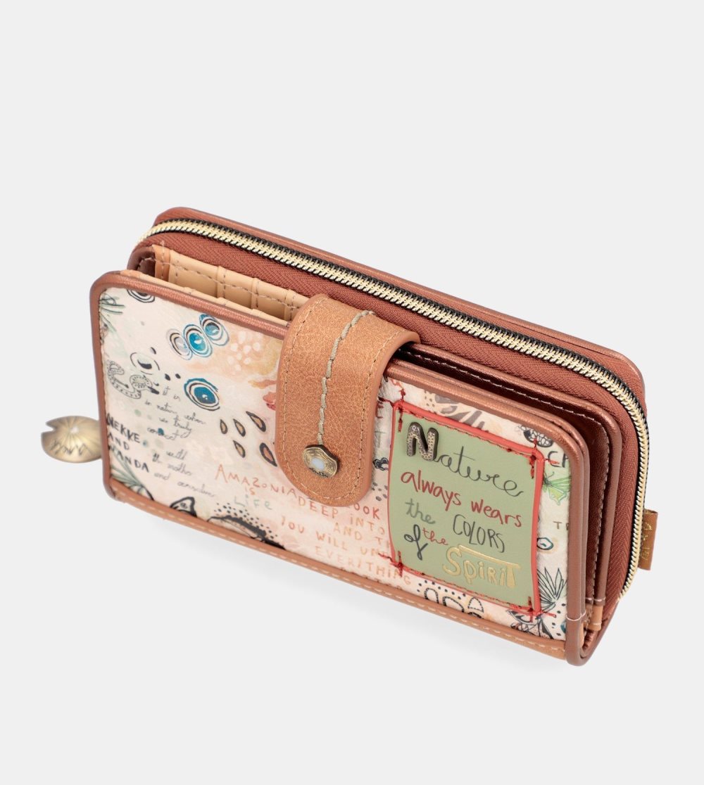 Női Anekke Butterfly Medium Rfid Wallet Pénztárca | TDEPVL-784
