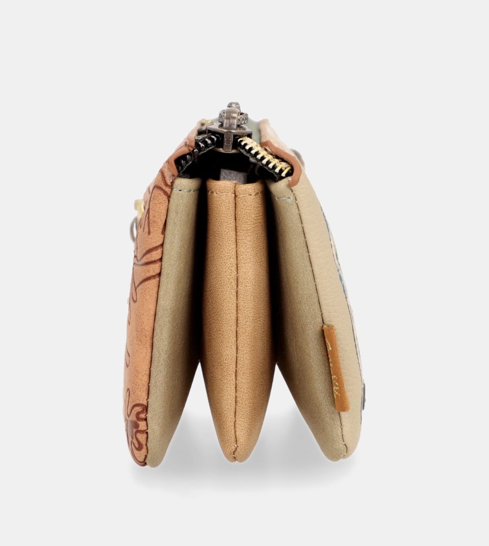 Női Anekke Butterfly Triple Compartment Coin Purse Pénztárca | YKQXOV-634