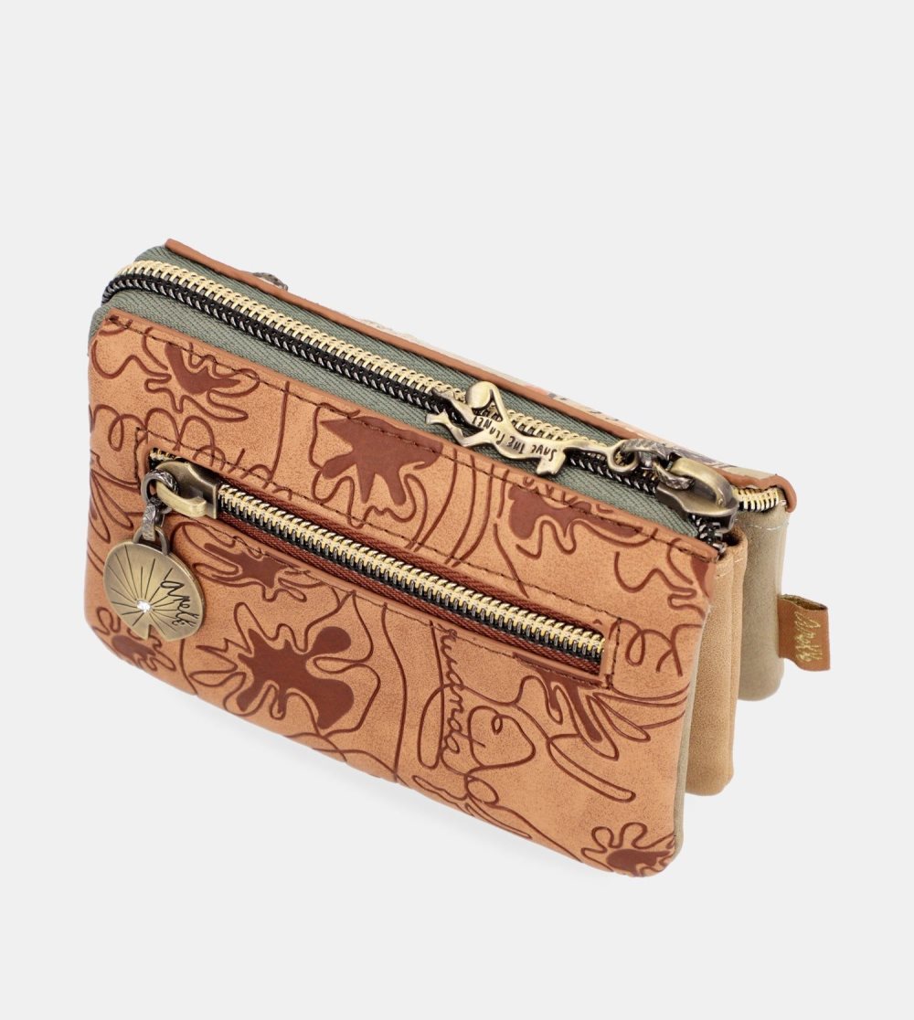 Női Anekke Butterfly Triple Compartment Coin Purse Pénztárca | YKQXOV-634