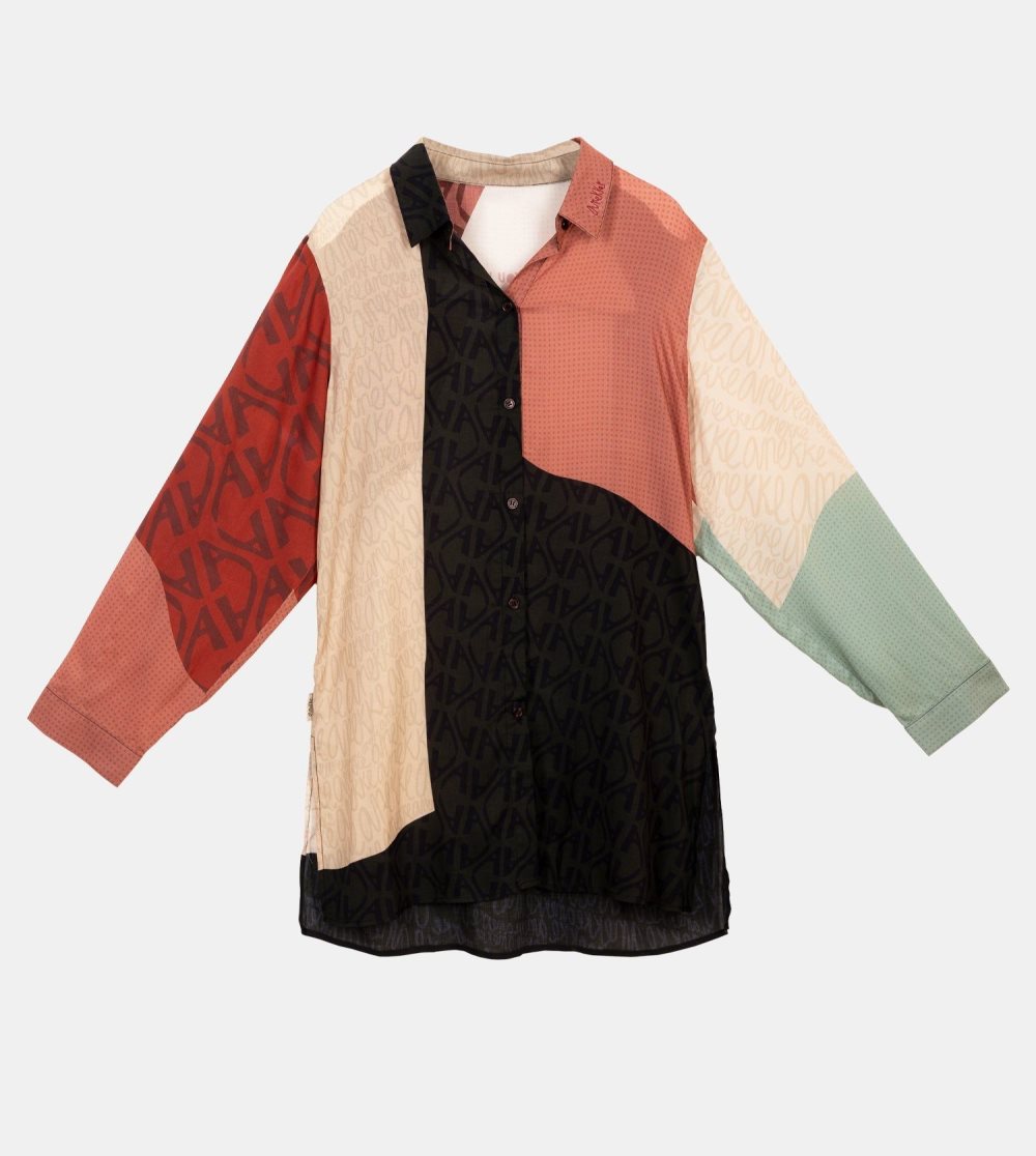 Női Anekke Colour Printed Shirt Ingek | GQXEHJ-730