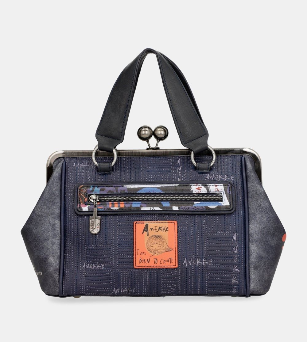 Női Anekke Contemporary Mouthpiece Handbag Kézitáska | MXZFDV-210