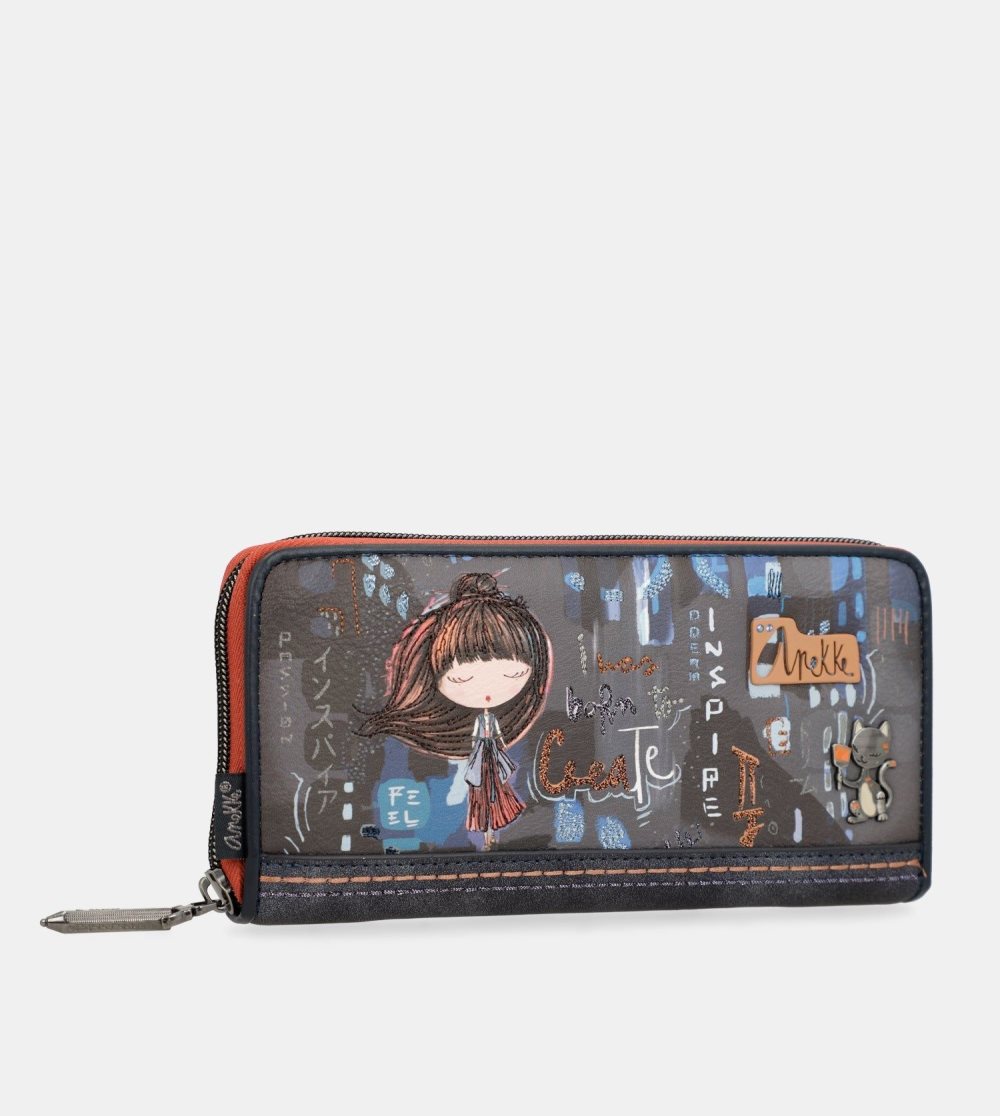 Női Anekke Contemporary Rfid Passport Wallet Contemporary Pénztárca | QVKCSM-258