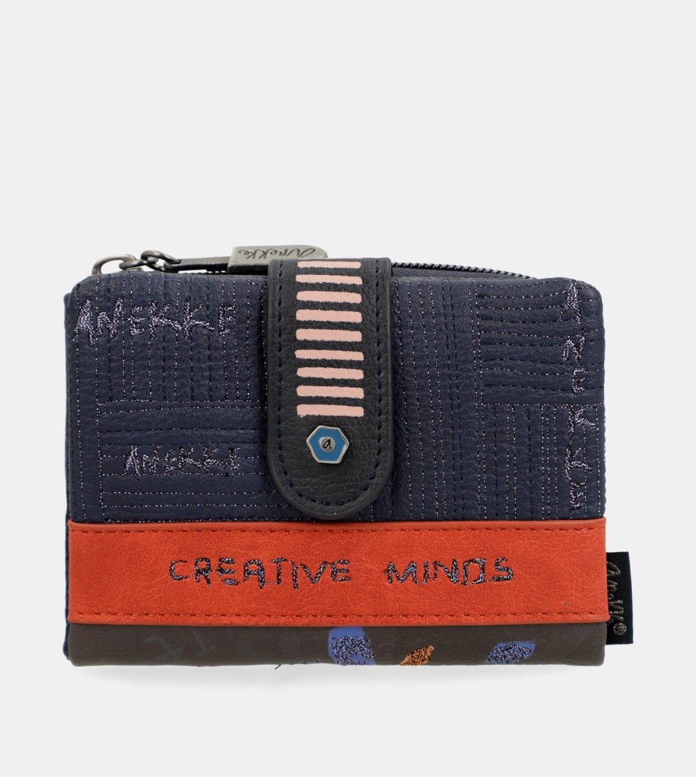 Női Anekke Contemporary Small Flexible Rfid Wallet Pénztárca | BPHEDU-678