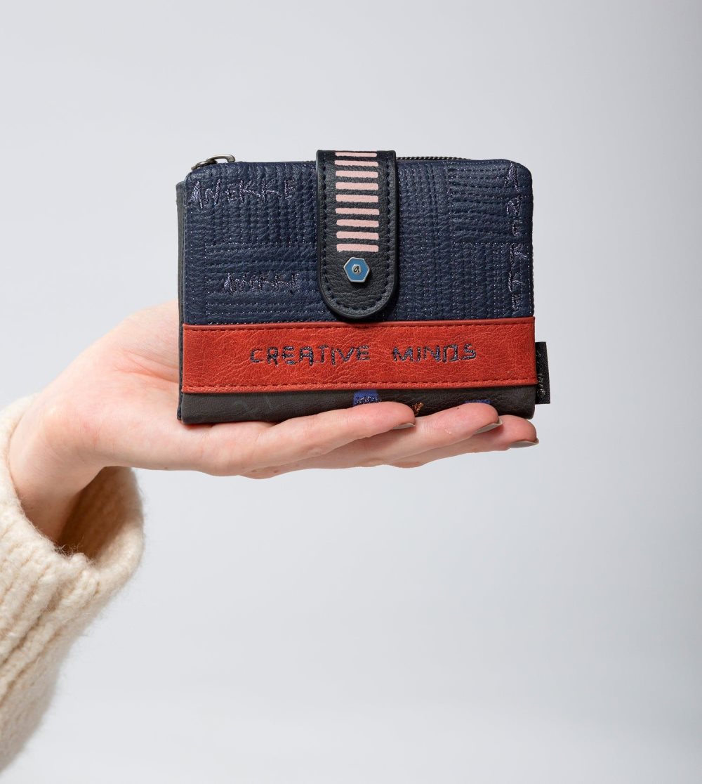 Női Anekke Contemporary Small Flexible Rfid Wallet Pénztárca | BPHEDU-678