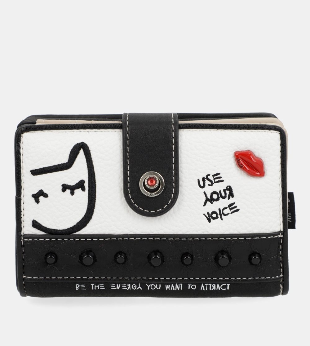 Női Anekke Energy Flexible White Wallet Pénztárca | HIOYVP-384