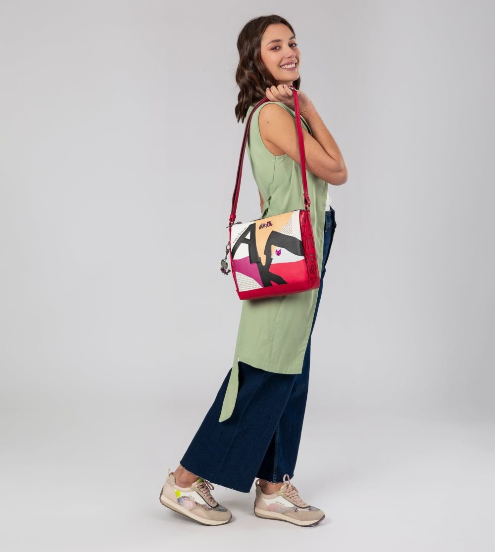 Női Anekke Fashion 3-compartment Crossbody Bag Válltáskák | LBKPEH-720