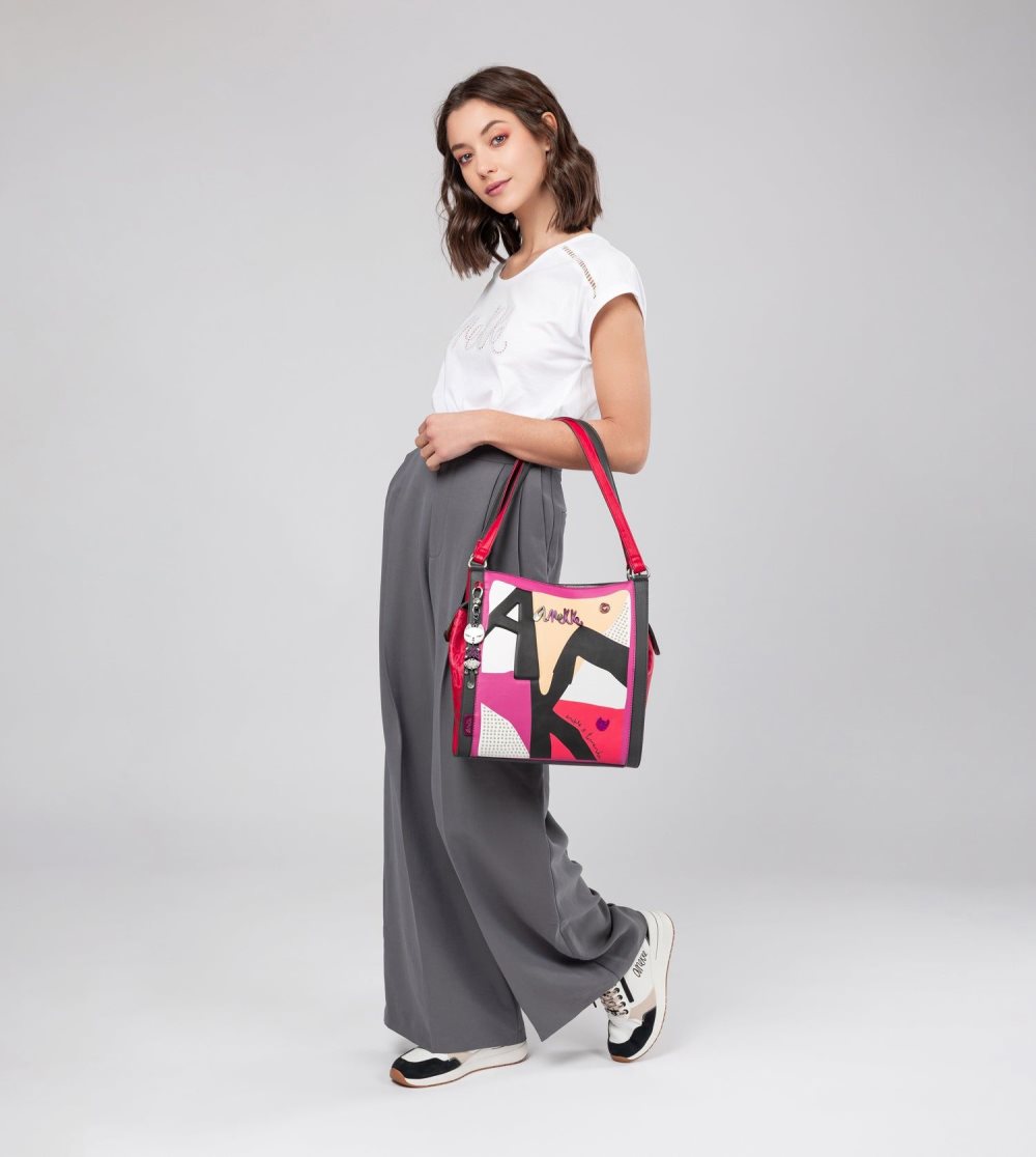 Női Anekke Fashion 3-compartment Tote Válltáskák | UQIOFV-729